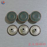 Custom Metal Zamak Alloy Shank Buttons for Denim Clothing Jeans