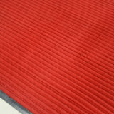 1-6mm Thickness Multiple Color Ribbed Carpet