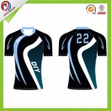 Wholesale Cheap Custom Good Quality Fiji Design Rugby Polo Shirt Suit