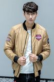 2017 Hot Sell Spring or Autumn Embroidery Pilot Jacket for Men