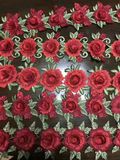 Hot Sale Decorative Multicolor 3D Flower Lace Trim