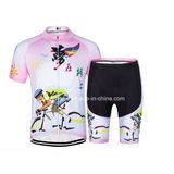 Women Summer Wholesale Cycling Wear Short Sleeve Cycling Jersey/Bike Wear