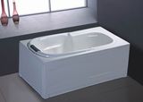 Double Skirt Sides Bathtub/Apron Bathtub/Soaking/Free Standing Bathtub/Simple Bathtub (BNG2008)