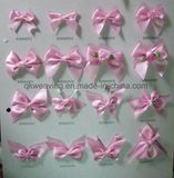 Pink Double Face Satin Ribbon Hair Clip Hair Bow Flower