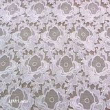 Floral Lace Fabric for Wedding Gown Dress 3D Latest Design Lace Fabric