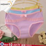 Newest Lacework Design Sweet Candy Underwear Cotton Cute Girl Panty Pretty Girls Panties