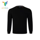 Wholesale 100% Cotton Round Hoody Neck Long Sleeve Hoodies Sweatshirts Pullover