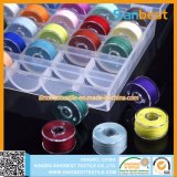 70d/2 Plastic Sided Pre-Wound Bobbins Thread for Embroidery