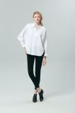 Design and Manufacture Customers' Requirement Women Chiffon Fabric Blouse Tops