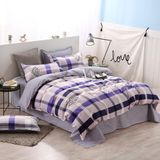 Cheap Home Textile Fabric Bedding Set with Bedsheet Duvet Cover