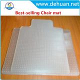 36-Inch by 48-Inch Carpet Chairmat with Lip, Clear