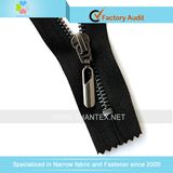 No. 5 Brass Zipper Black Nickel Plating