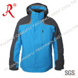 Waterproof Outdoor Leisuire Jacket for Skiing and Hiking (QF-665)