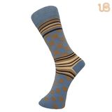 Men's Comb Cotton Dress Socks