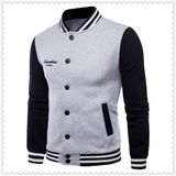 8 Colors Unisex Varsity Baseball Cotton Jacket