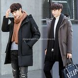 Customized Winter Outdoor White Goose Down Casual Men Jacket