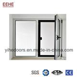 French Casement Mirror Glass Windows and Door Grill Design