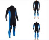 3mm Men's Neoprene Wetsuit/Swimwear with Nylon Fabric