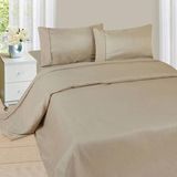 100% Egyptian Cotton Sateen Home Choice Grey Color Bedding Sheet Set