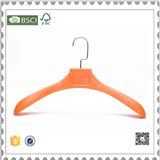 Custom Orange Plastic Coat Hangers Suit Hangers for Shop Display