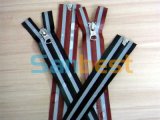 High Quality Waterproof Zippers with Colorful Tape