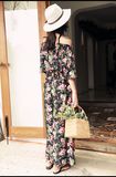 Cheap Fashion Flower Print Woman Dress Sexy Lady Mini Dress for Women Backless Dresses