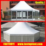High Peak Hexagon Dome Pagoda Tent with Clear Window Roof