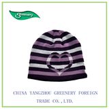 2017 New Jacquard Striped Winter Knit Hat