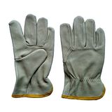 Ab Grade Pig Skin Protective Safety Labor Gloves for Drivers