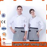 High Grade Manufacturer Work Design Chef Uniform with Cotton