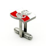 Factory Price 3D Enamel Nickle Cufflink America Polished Round Steel