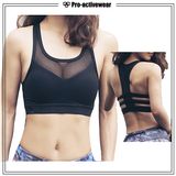 OEM Manufacturers Women Fitness Mesh Padded Sport Bra