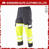 Mens High Vis Reflective 100% Cotton Work Trousers (ELTHVPI-11)