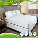 Single Bed Fitted Bed Bug Cover Polyester Knitted Mattress Cover