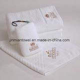 100% Cotton 5 Star Hotel Towel/16s Hotel Towel Set, White Color Hotel Bath Towel