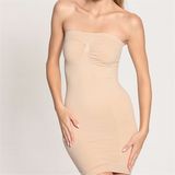 Ladies Tummy Control Tube Shaper Body Dress Underwear Slip Shapewear