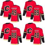 Calgary Flames Zach Fischer Hunter Shinkaruk Samuel Hockey Jerseys