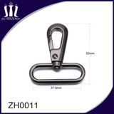 Fashion Metal Nickel Black Lanyard Snap Hook