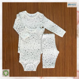 3PCS Baby Clothes Water Printing Baby Suits