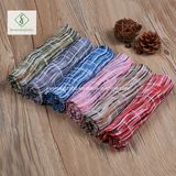 100% Viscose Stripe Lattice Printed Shawl Fashion Lady Moslem Scarf