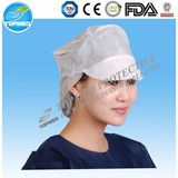 PP Nonwoven Worker Cap with Peak Disposable Worker Hat