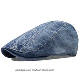 High Quality Men Denim Leisure Fashion Hat Beret Caps