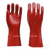 Waterproof Fishing Sand Blashing PVC Gloves