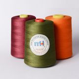 Factory Wholesale 100% Spun Polyester 40s/3 Sewing Thread Cone