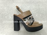 Simple Cool Sexy High Heels Fashion Snake Lady Sandals