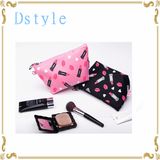 PVC Waterproof Zipper Cosmetic Pouch, Waterproof PVC Make up Bag