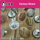 Custom Made 17mm 20mm Cheap Iron Jeans Button