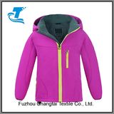 Hooded Winter Windbreaker Fleece Lined Softshell Jacket