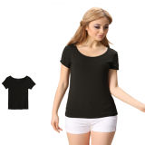 Great Quality Soft Cotton Homewear Plain Women T-Shirt