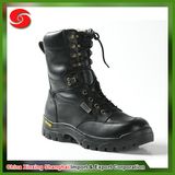 Lower Price Genuine Leather Anti-Oil Breathable Lining Military Boots Prices
